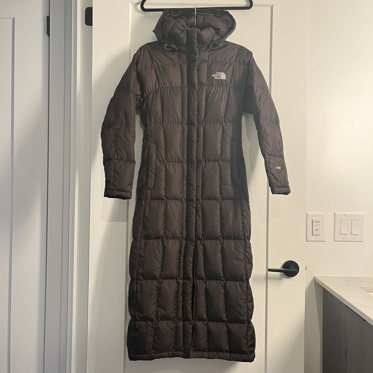 image of The North Face 700 Parka Chocolate Brown, Women's (Size XS)