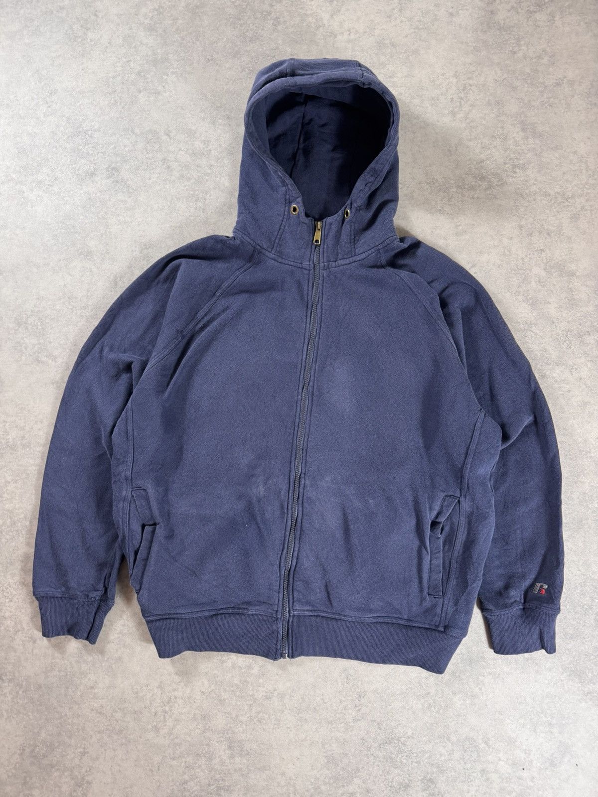 Russell Athletic Russell Athletic Vintage Baggy Hoodie Size US XL / EU 56 / 4 - 1 Thumbnail