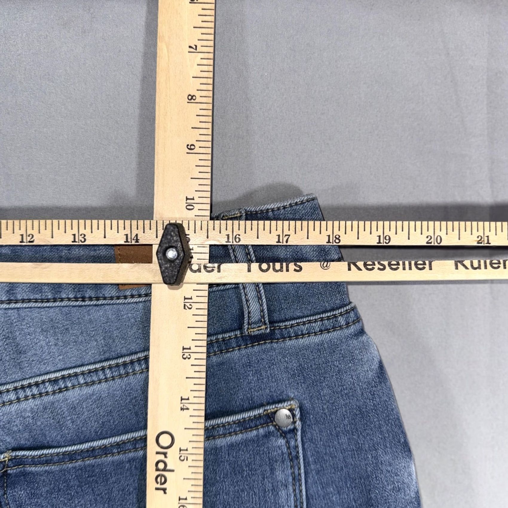 Vintage Judy Blue Jeans Womens 18W Medium Wash High Rise Skinny Stretch Denim Pants Size 40" / US 18 - 6 Thumbnail