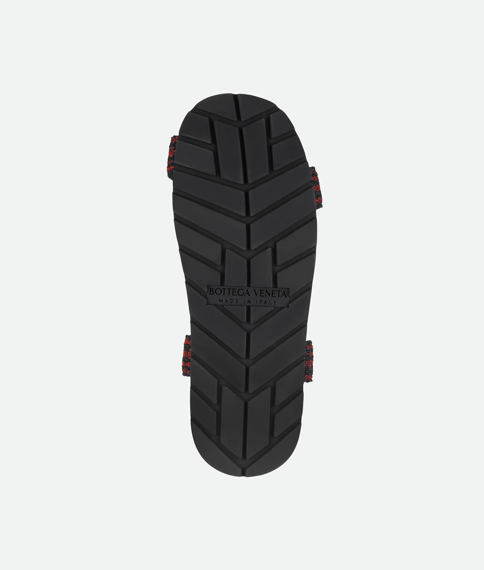 Bottega Veneta o1w1db10825 Trip Sandals in Black/Carmine Size US 9 / EU 42 - 7 Thumbnail