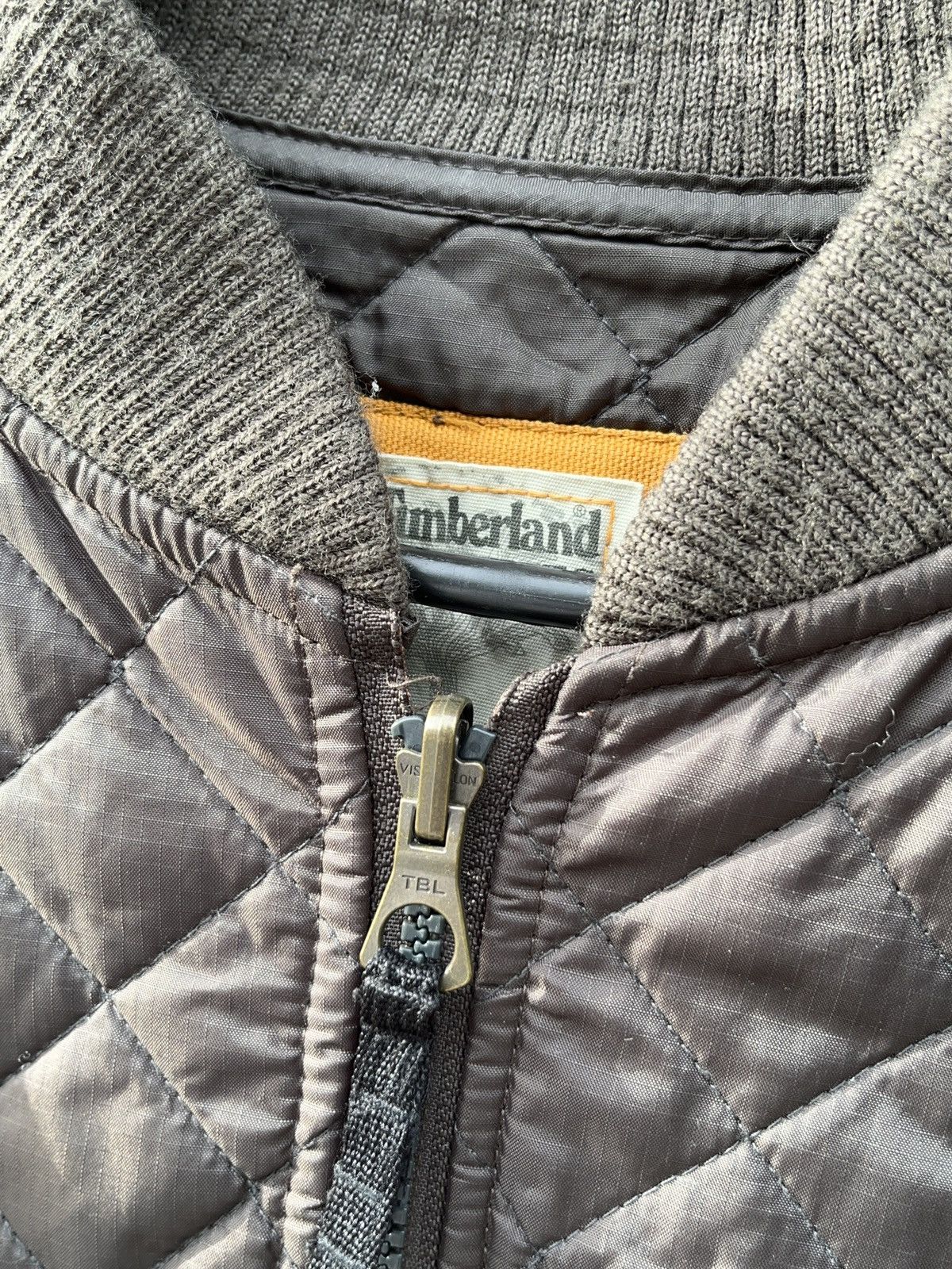 Timberland Vintage Timberland Quilted Bomber Jacket Military Style Size US XL / EU 56 / 4 - 5 Thumbnail