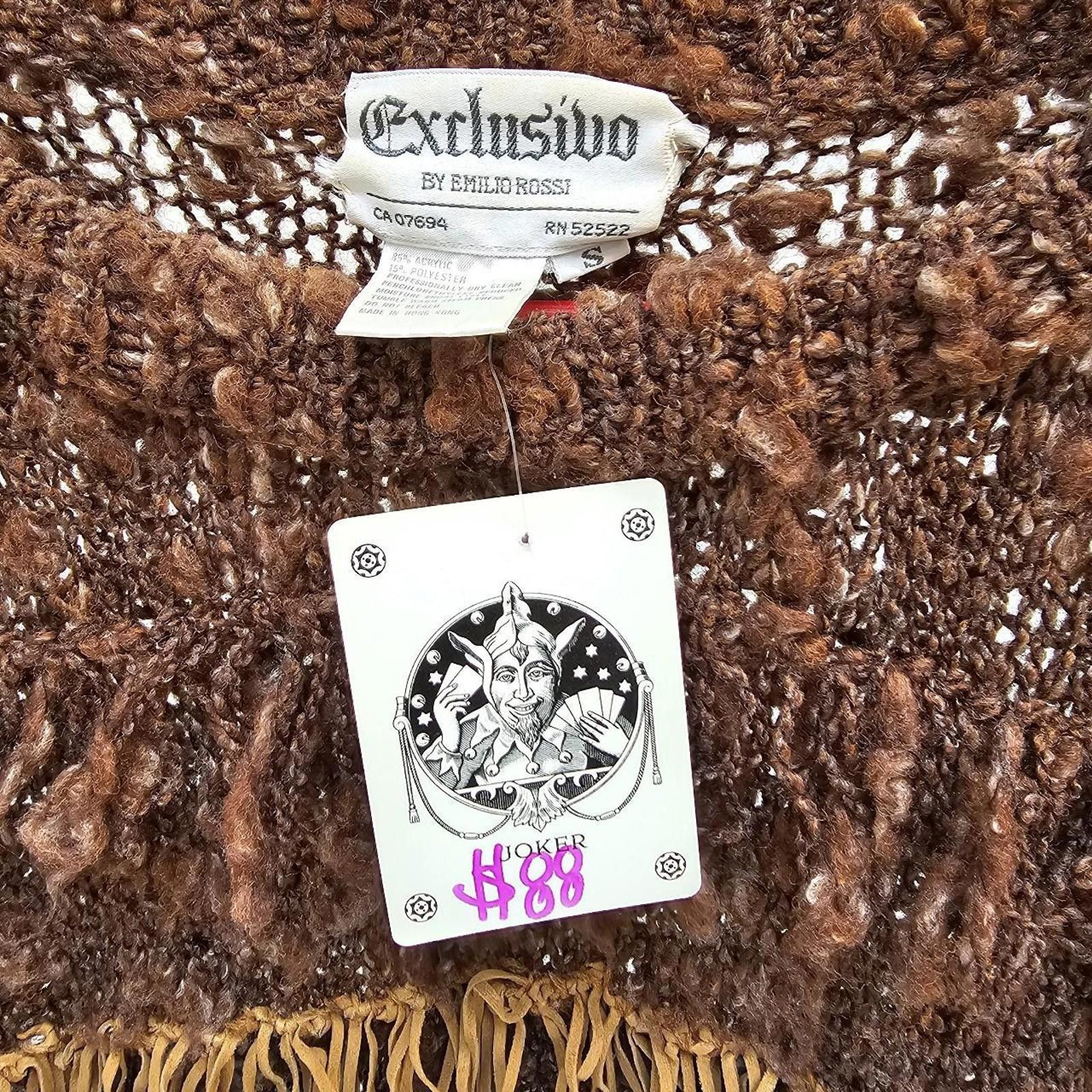 Other Women's Brown Vintage Sweater Size S / US 4 / IT 40 - 5 Thumbnail