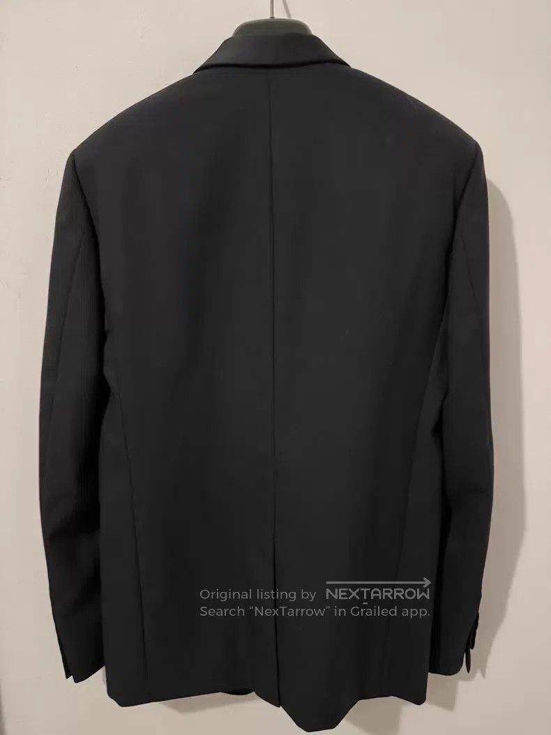 Saint Laurent Paris Saint Laurent Paris Satin Notched Lapel Dark Pattern Smoki Size US M / EU 48-50 / 2 - 2 Thumbnail