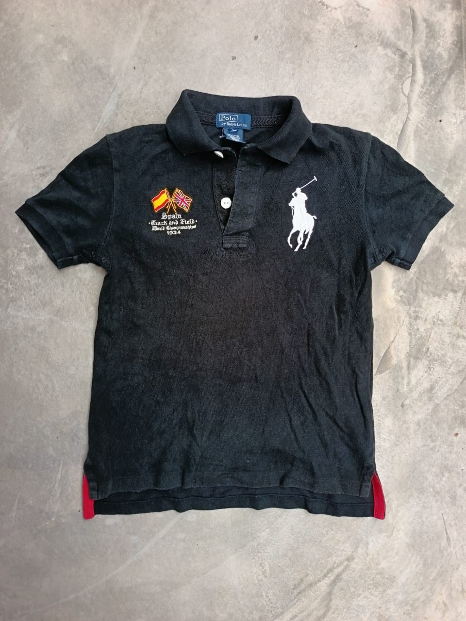 Polo Ralph Lauren × Vintage Vintage Spain polo rugby kids 7yrs shirt Size US XS / EU 42 / 0 - 1 Thumbnail
