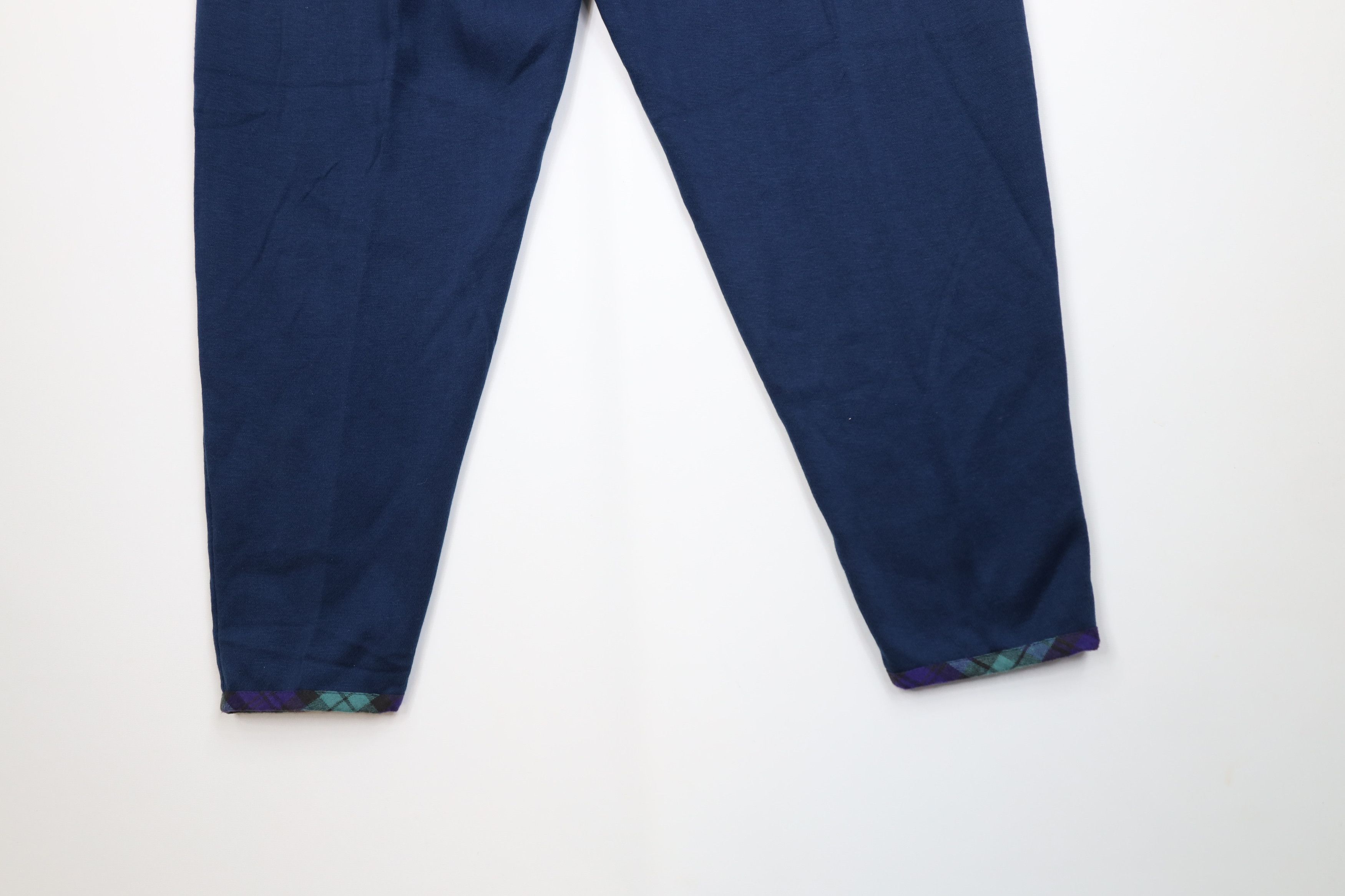 Vintage Deadstock Vintage 90s Streetwear Plaid Trim Sweatpants Pants Size 40" / US 18 - 13 Thumbnail
