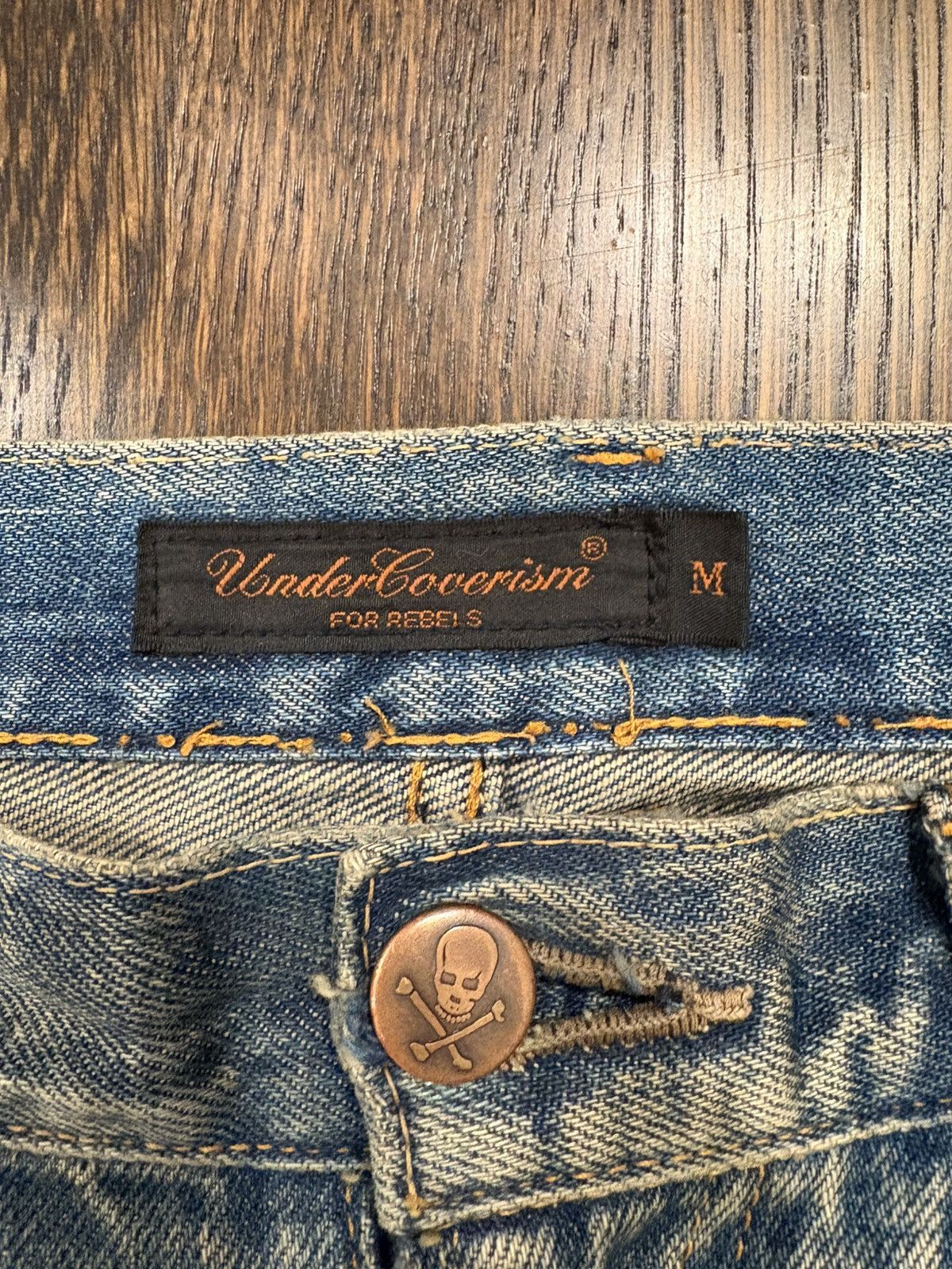 Undercover Undercover 68 2004 “Red Yarn” Denim Size US 32 / EU 48 - 4 Thumbnail