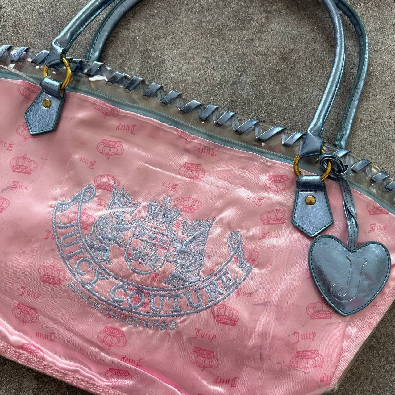 Juicy Couture Juicy Couture Y2K Vintage Pink Bag Size ONE SIZE - 2 Thumbnail