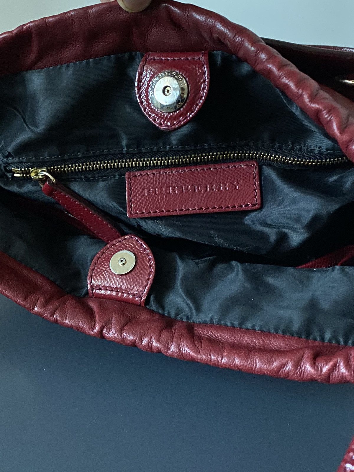 Burberry Burberry Dinton Calf Grain Leather Small Bag Size ONE SIZE - 15 Thumbnail