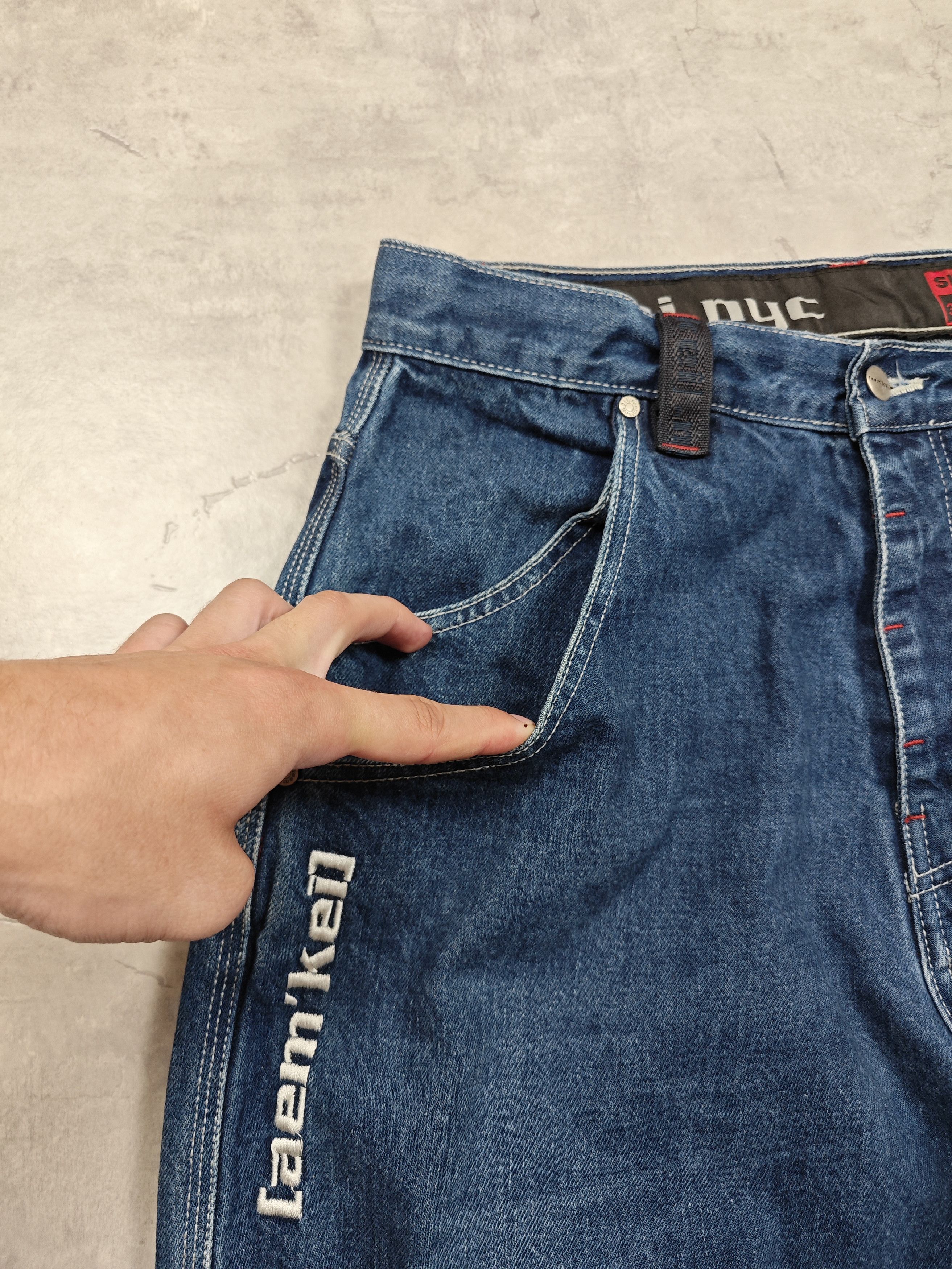 Aem'kei Aem'kei Vintage Baggy Jeans JNCO Style Size US 33 - 8 Thumbnail