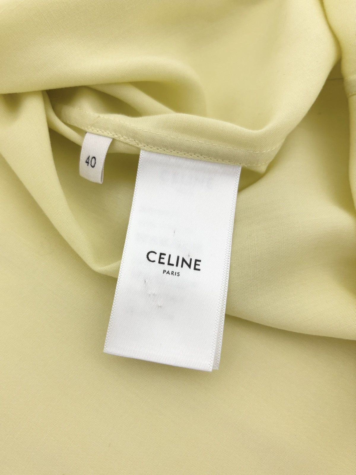 Celine × Hedi Slimane S/S 2023 Loose Bowling Shirt (SS23, Logo, Campaign) Size US L / EU 52-54 / 3 - 7 Thumbnail