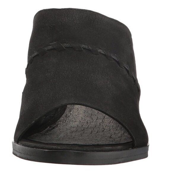 Eileen Fisher Eileen Fisher Kale Nubuck Leather Mule Slide 6 Block Heel Op Size US 6 / IT 36 - 5 Thumbnail