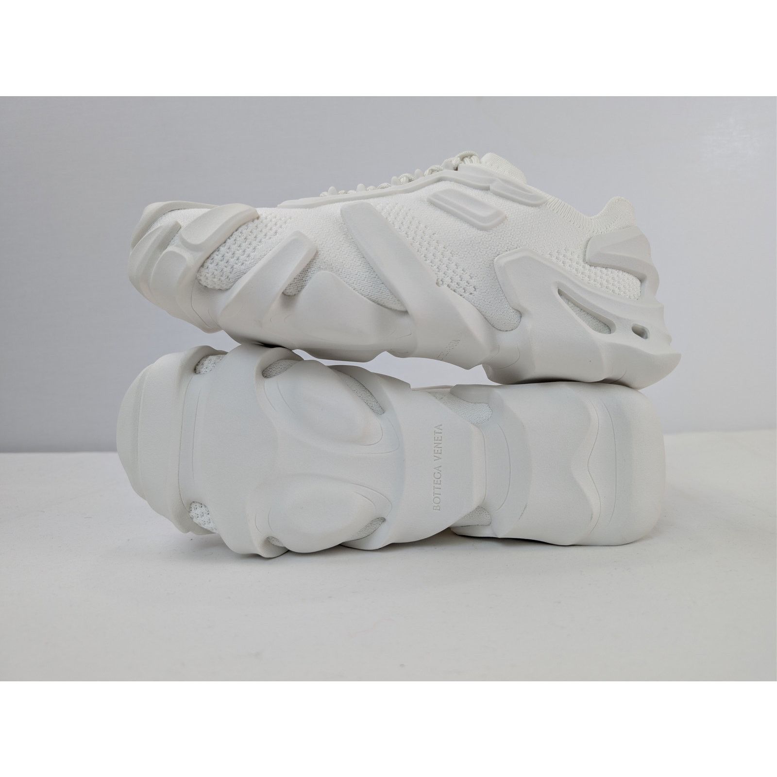 Bottega Veneta o1rshd1 Flex Low Top Sneakers in Optic White Size US 9 / EU 42 - 14 Thumbnail
