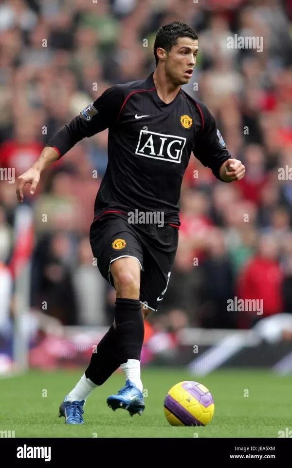 Nike MANCHESTER UNITED 2007 2009 AWAY FOOTBALL SOCCER JERSEY Size US M / EU 48-50 / 2 - 13 Thumbnail