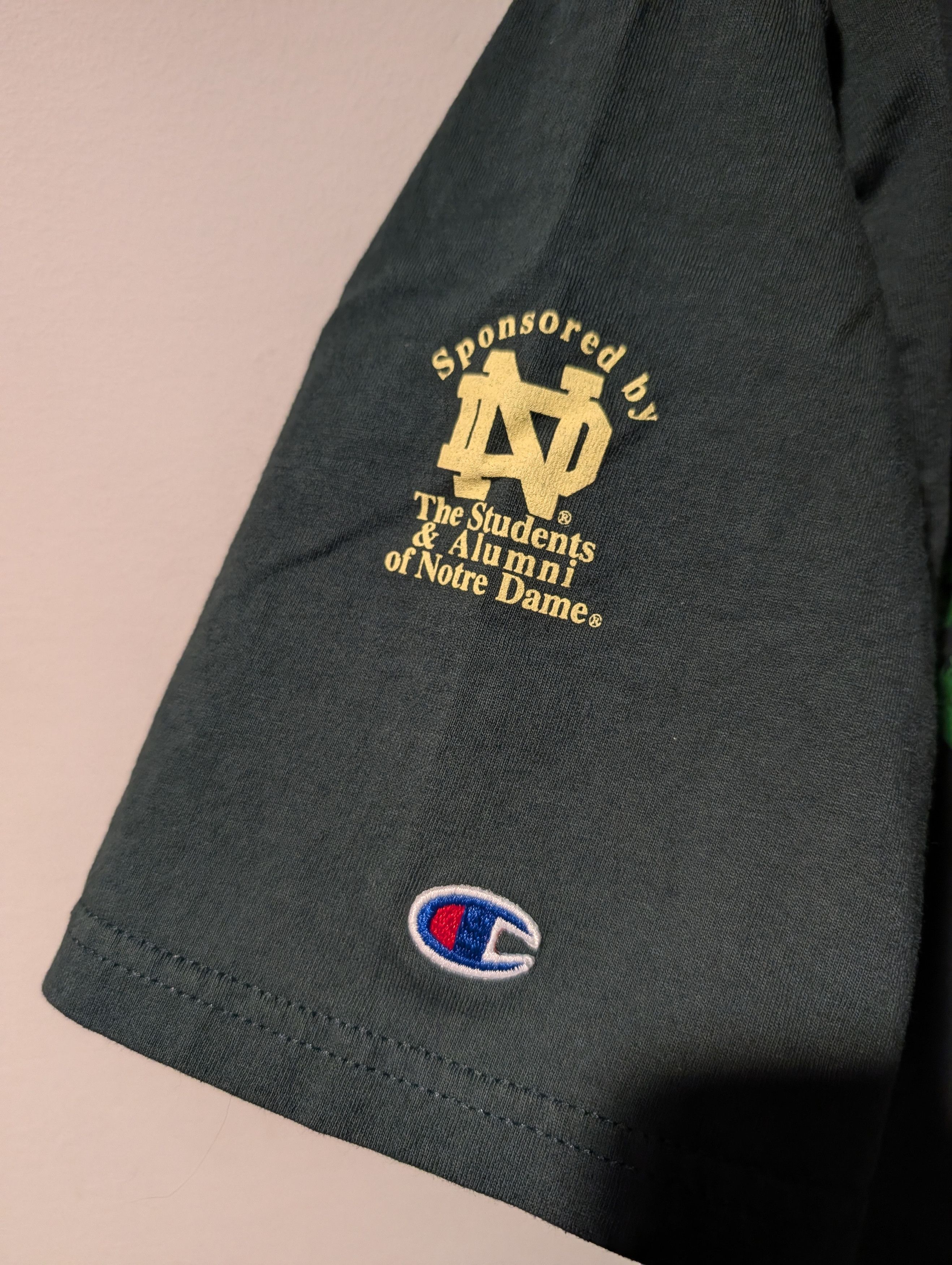 NCAA Vintage 90s Champion Notre Dame Shirt Will Win Over All Size US XL / EU 56 / 4 - 3 Thumbnail