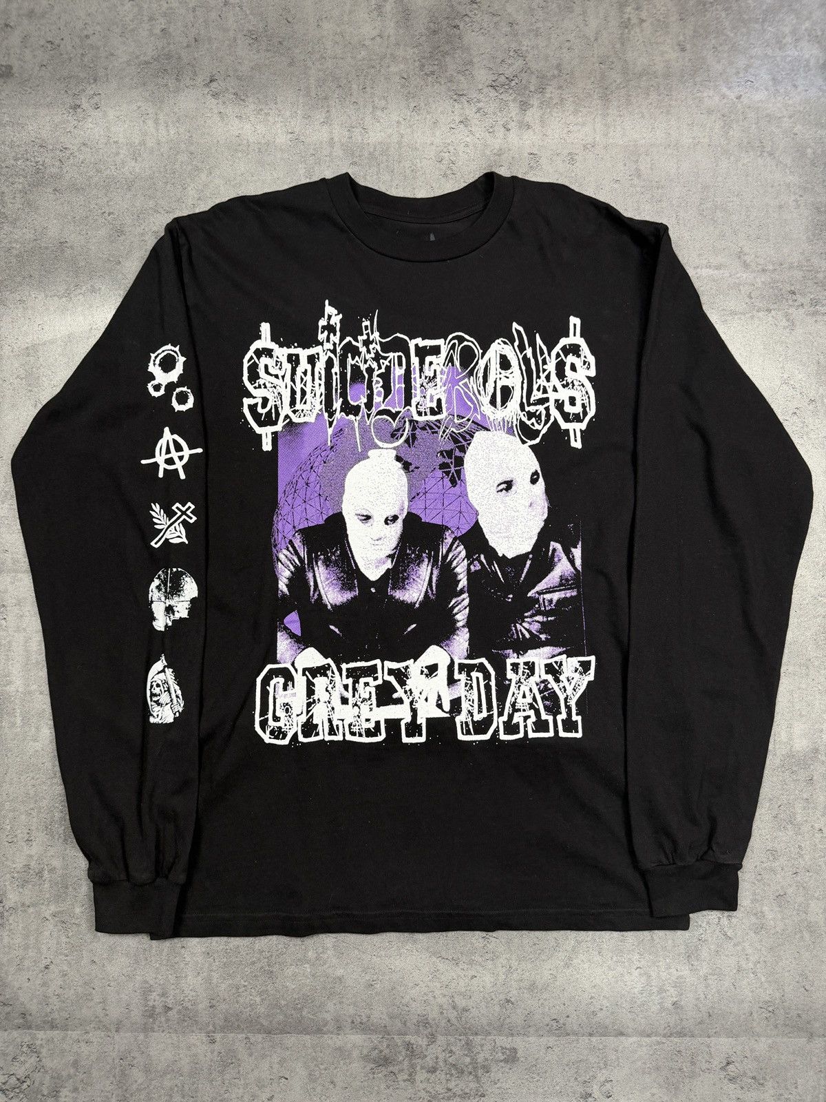 G59 Records G59 Merch $uicideboy$ Grey Day Exclusive 2023 Long Sleeve Size US M / EU 48-50 / 2 - 1 Thumbnail