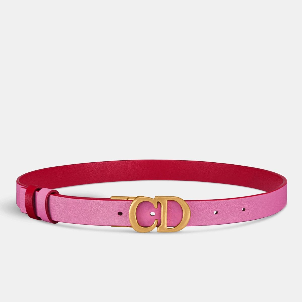 Dior o1bcso1str0126 Size:OS/ Removable Saddle Belt in Red/Pink Size ONE SIZE - 4 Thumbnail