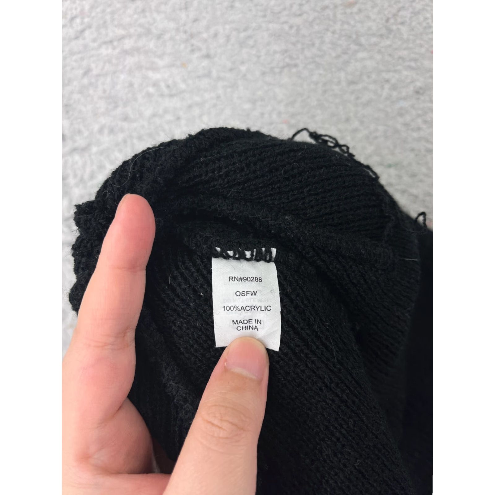Adidas Adidas Beanie One Size Womens Black Knit Logo Size ONE SIZE - 6 Thumbnail
