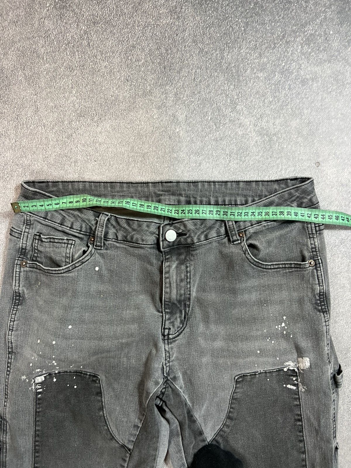 Junya Watanabe FLARED junya watanabe balenci style washed denim jeans Size US 33 - 10 Thumbnail