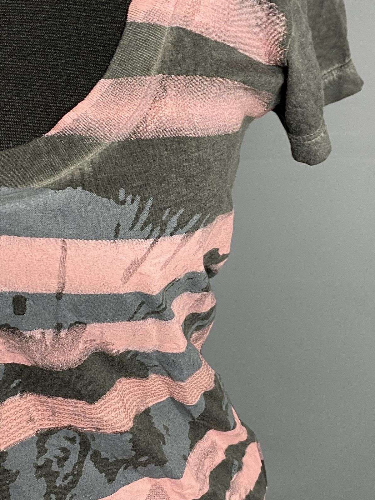 Diesel Diesel Women’s Graphic Stripe T-Shirt Size S Wash Pink Logo Size S / US 4 / IT 40 - 9 Thumbnail