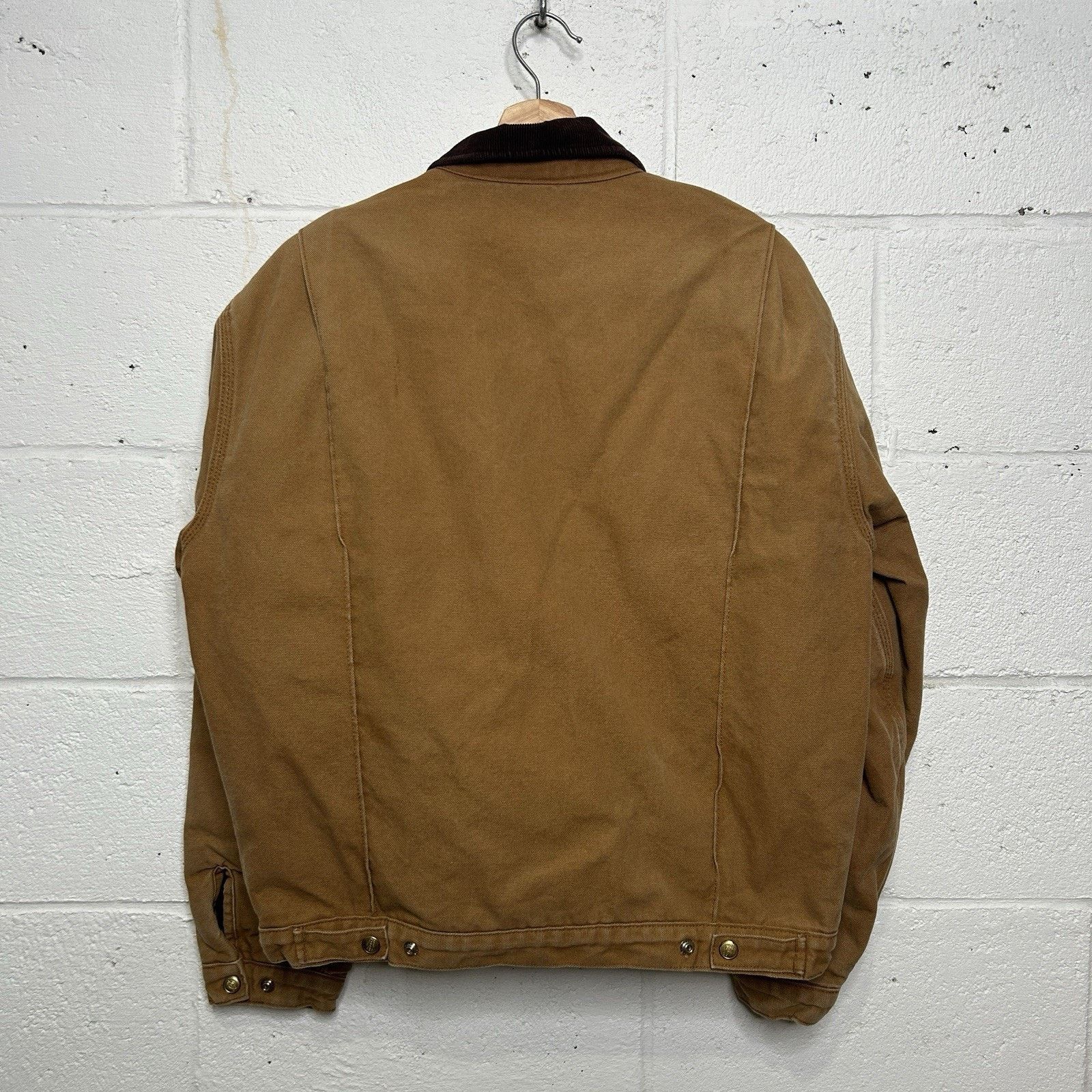 Vintage Dickies Blanket-Lined Canvas Detroit Jacket “Brown”