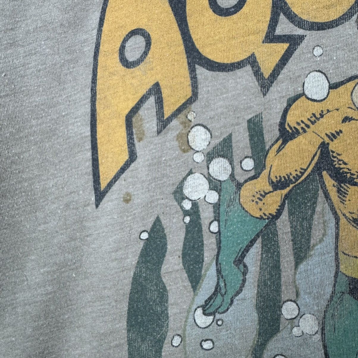 DC Comics × Junk Food × Vintage Vintage Aquaman Tshirt Size US M / EU 48-50 / 2 - 4 Thumbnail