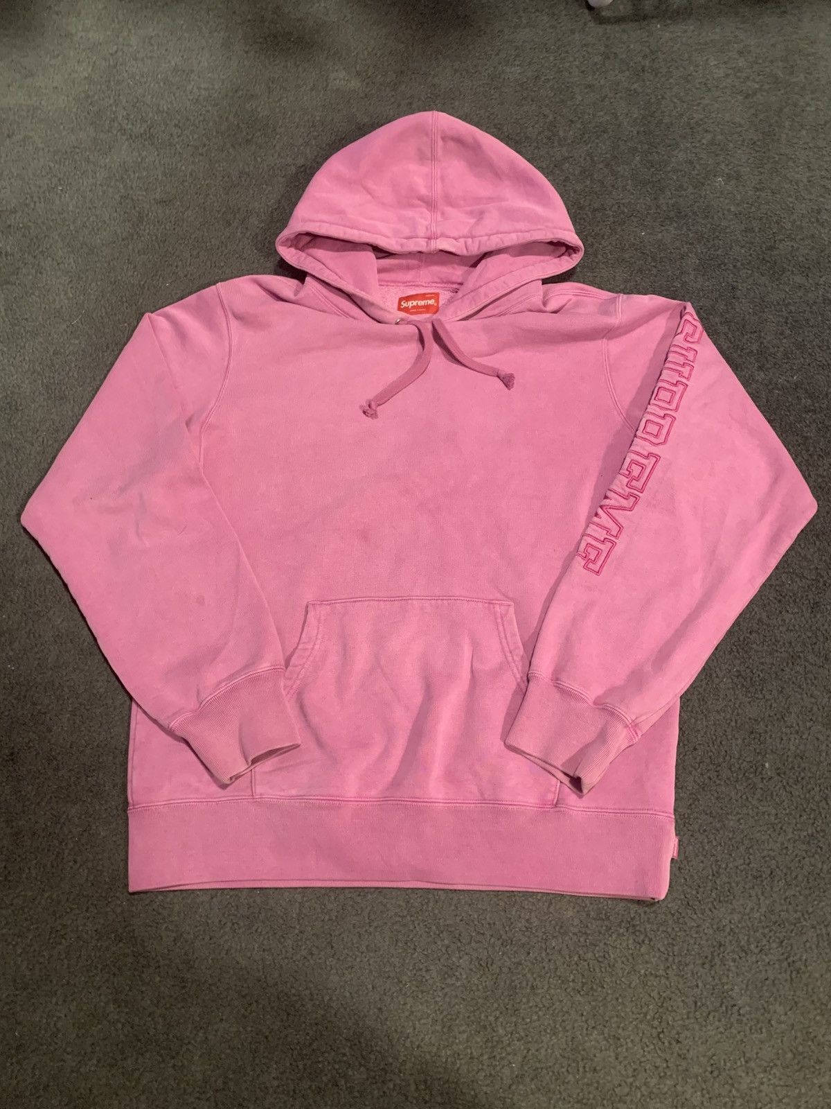 SUPREME OVERDYED HOODIE