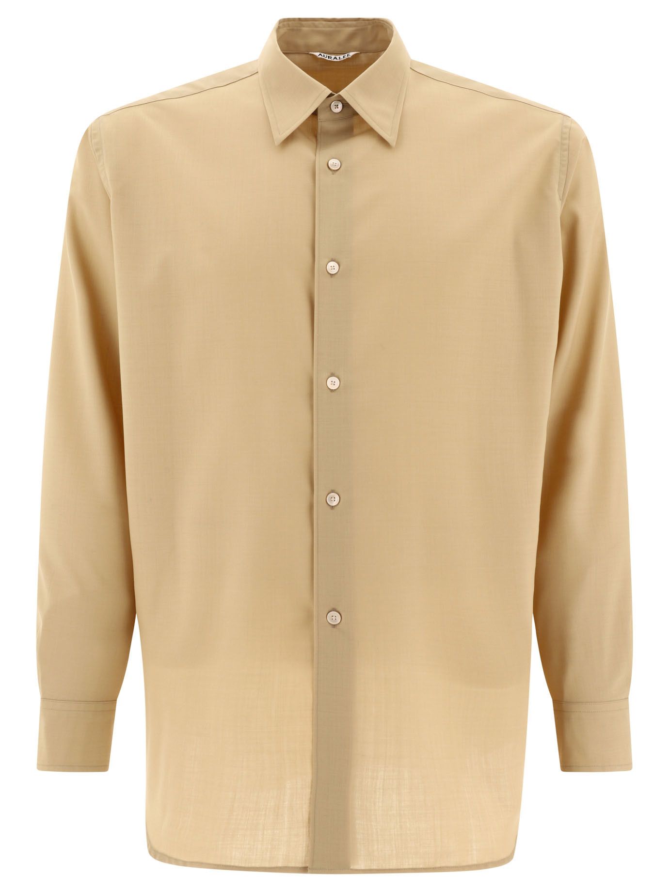 Auralee Auralee Superfine Tropical Wool Shirt for Men Label Size 5 