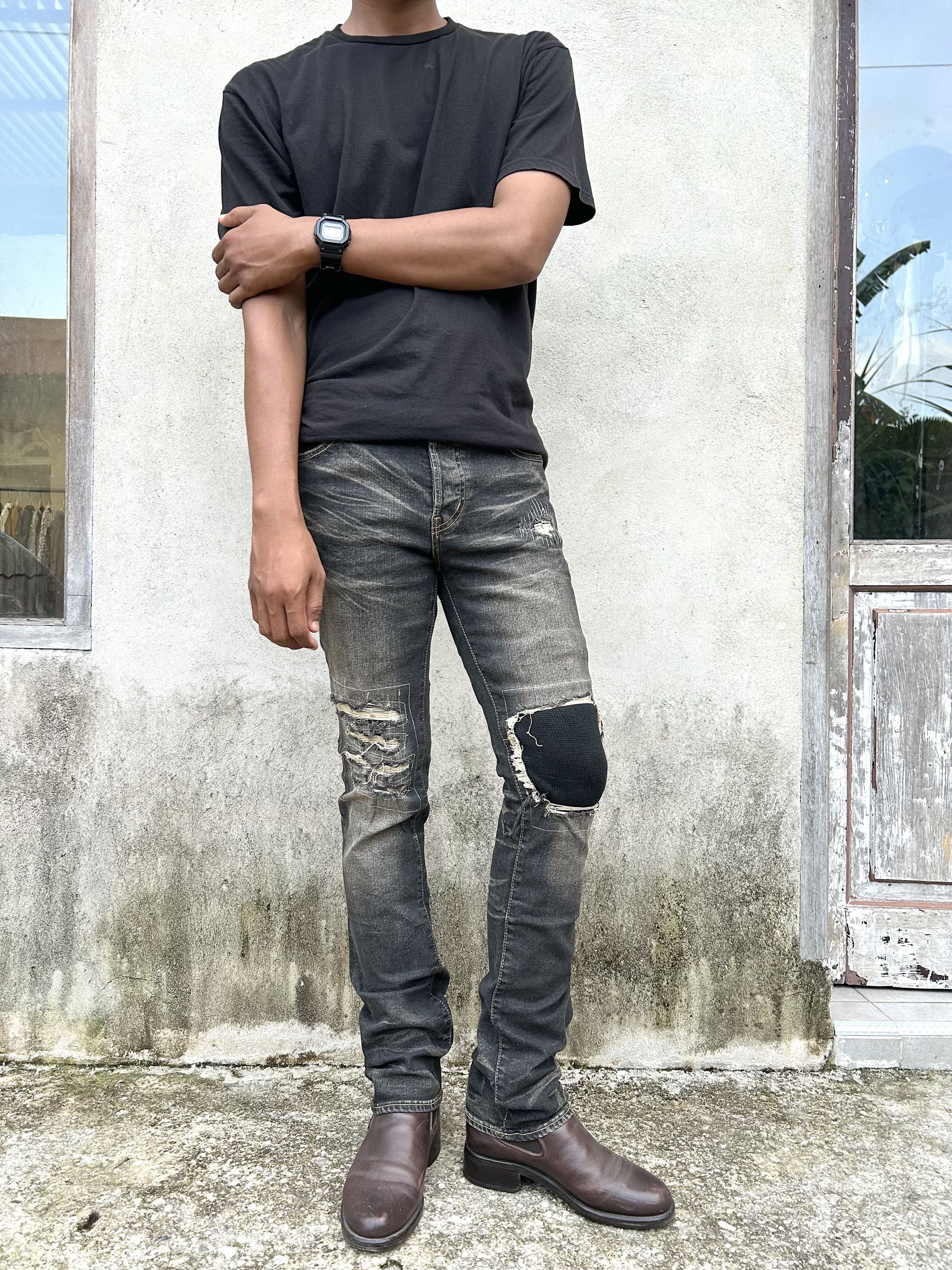 Swagger Swagger distressed jeans Size US 32 / EU 48 - 2 Thumbnail