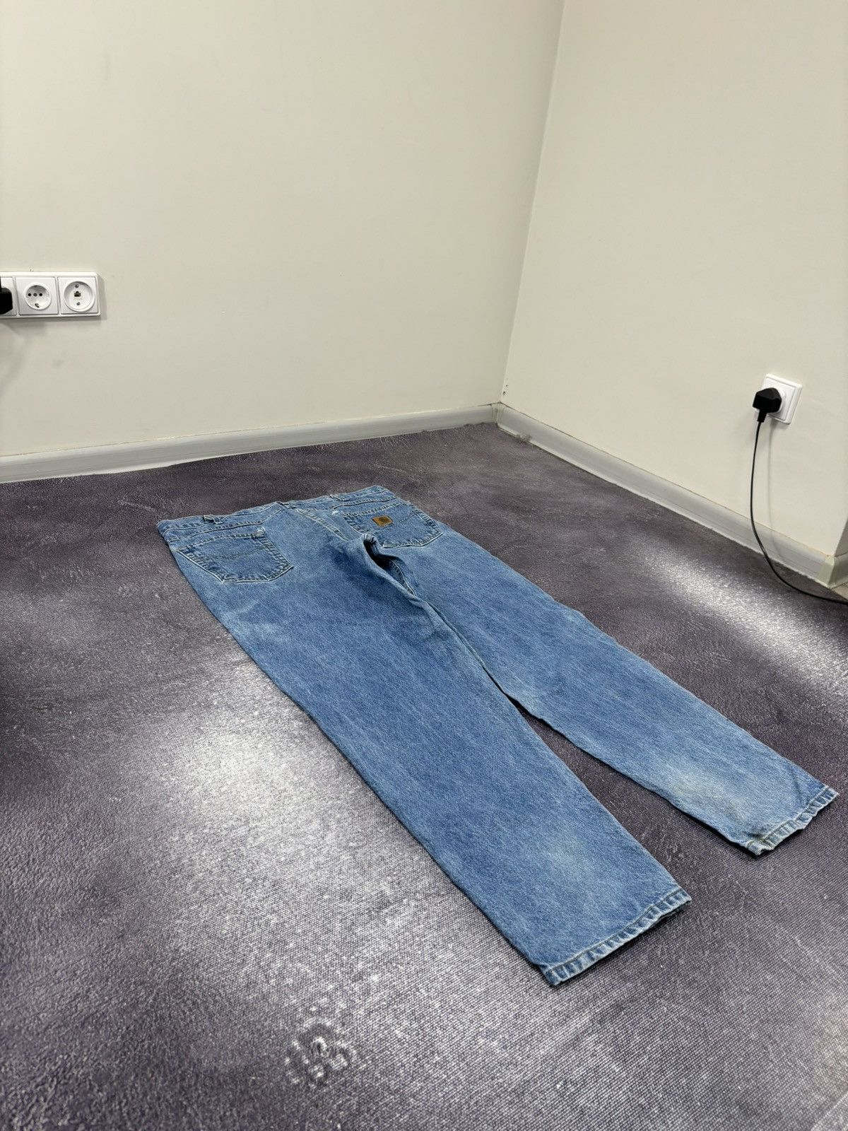 Carhartt Vintage Carhartt Blue Y2K USA 90s Hype Baggy Jeans Size US 40 / EU 56 - 5 Thumbnail