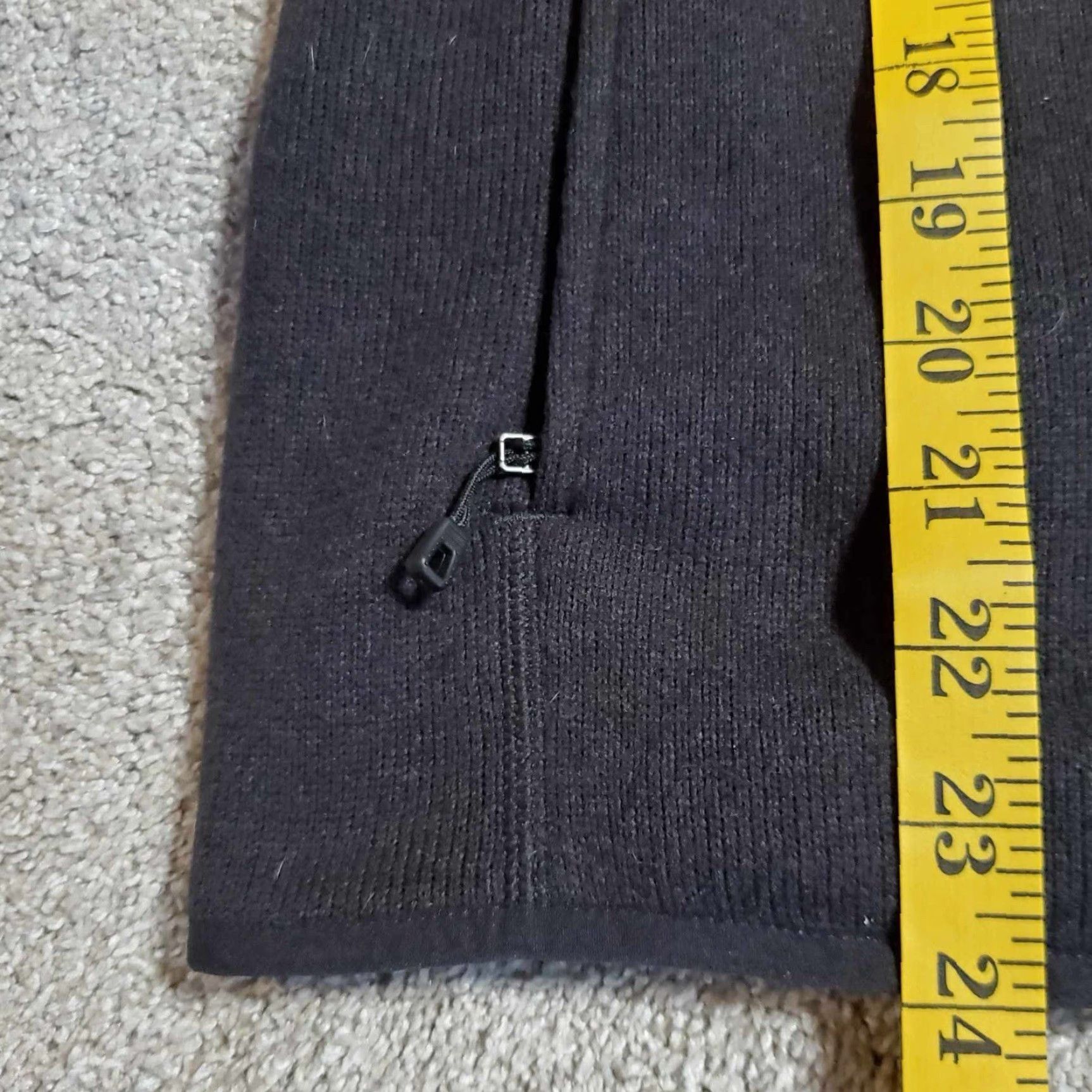 Patagonia Patagonia Fleece 1/4 Zip Pullover Womens Small Black Long Sleeve Mock Neck S Shirt Pullover Womens Black 90s? Size S / US 4 / IT 40 - 7 Thumbnail