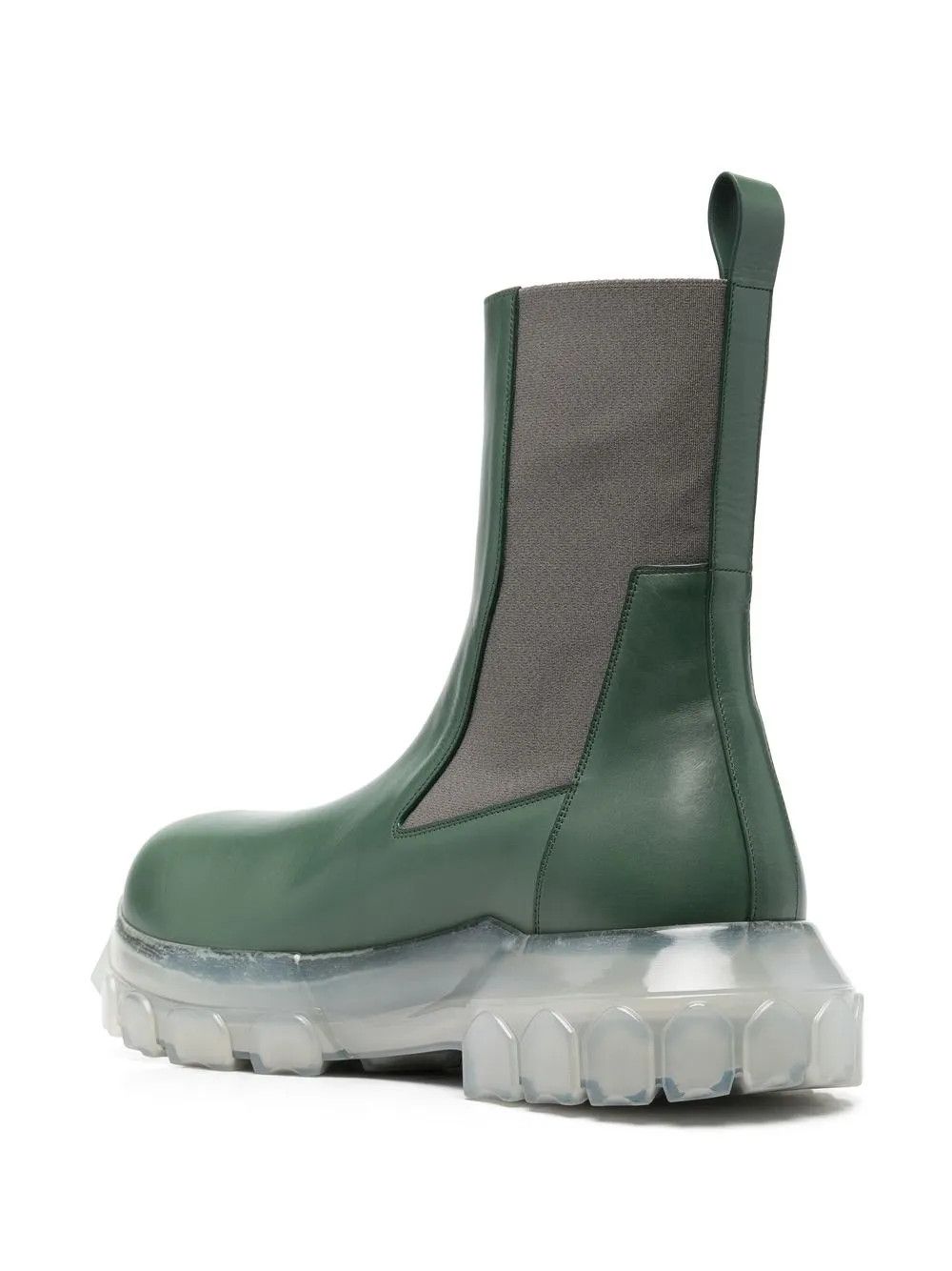 Rick Owens o1y0325 Ankle Boots in Green/Grey Size US 9 / EU 42 - 3 Thumbnail
