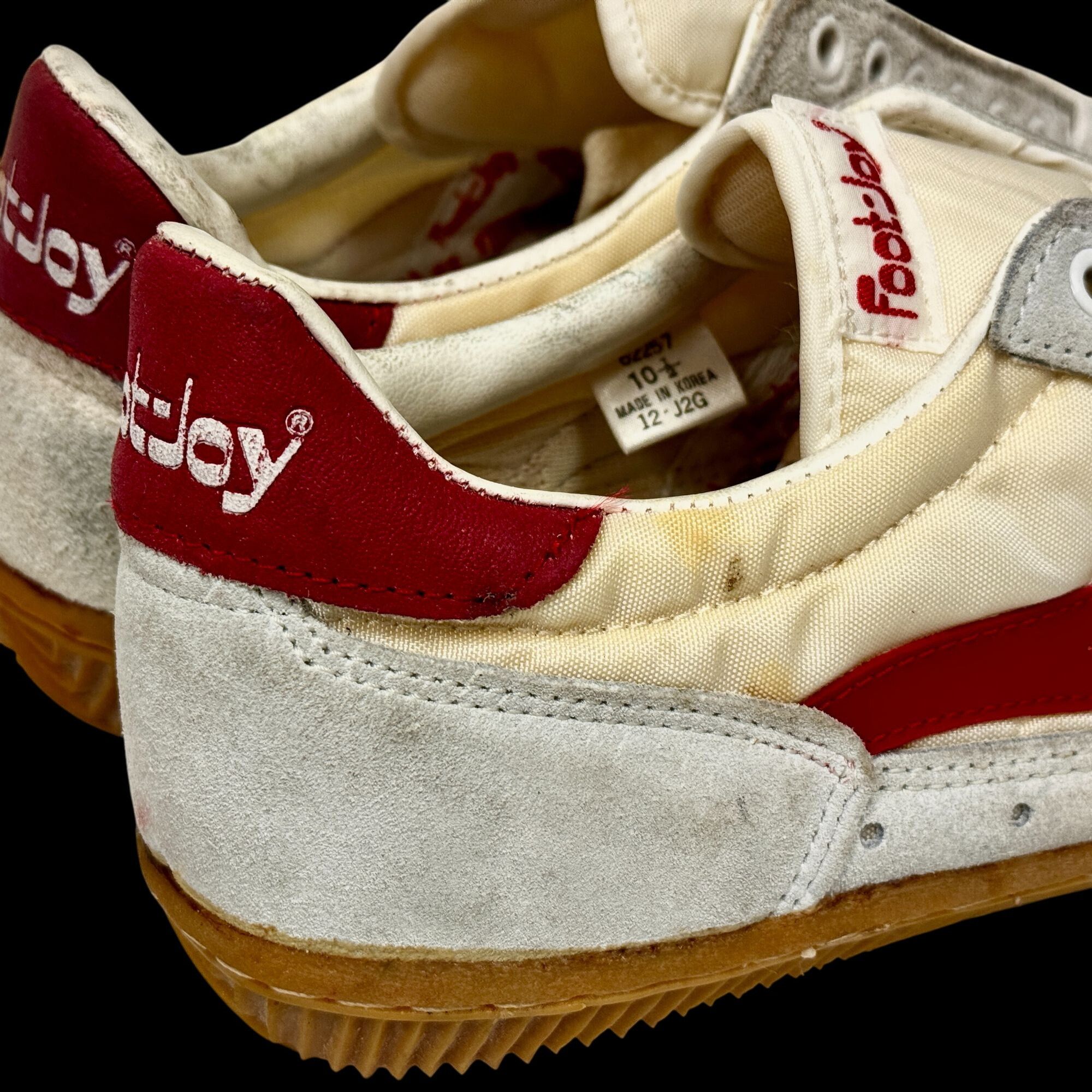 Footjoy NOS Court Sneakers 70’s 80’s Gum Sole Tennis Shoes DEADSTOCK Size US 10.5 / EU 43-44 - 17 Thumbnail