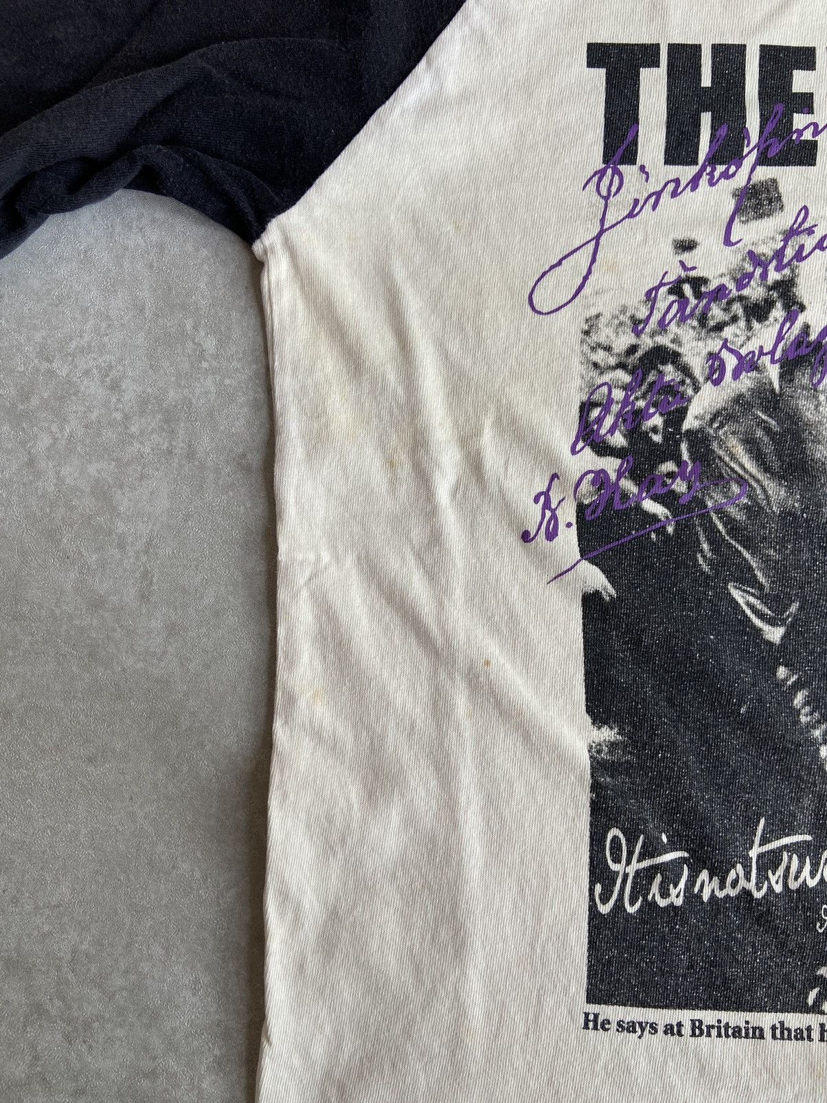 If Six Was Nine × Le Grande Bleu (L.G.B.) ONE AFTER 99 KURT COBAIN PHOTOS LONGSLEEVE Size US M / EU 48-50 / 2 - 9 Thumbnail