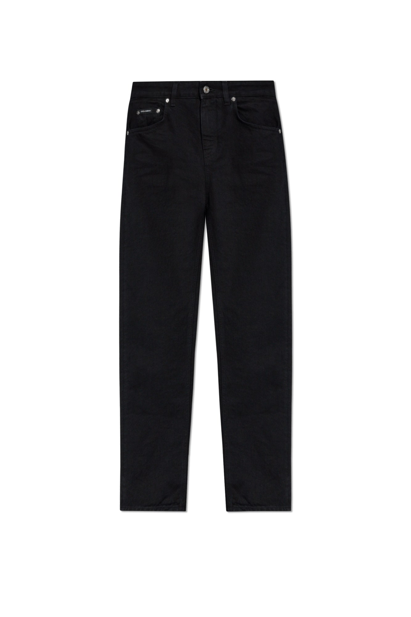 Dolce & Gabbana o1s22i1n0225 Boyfriend Jeans in Black Size 27" / US 4 / IT 40 - 1 Thumbnail
