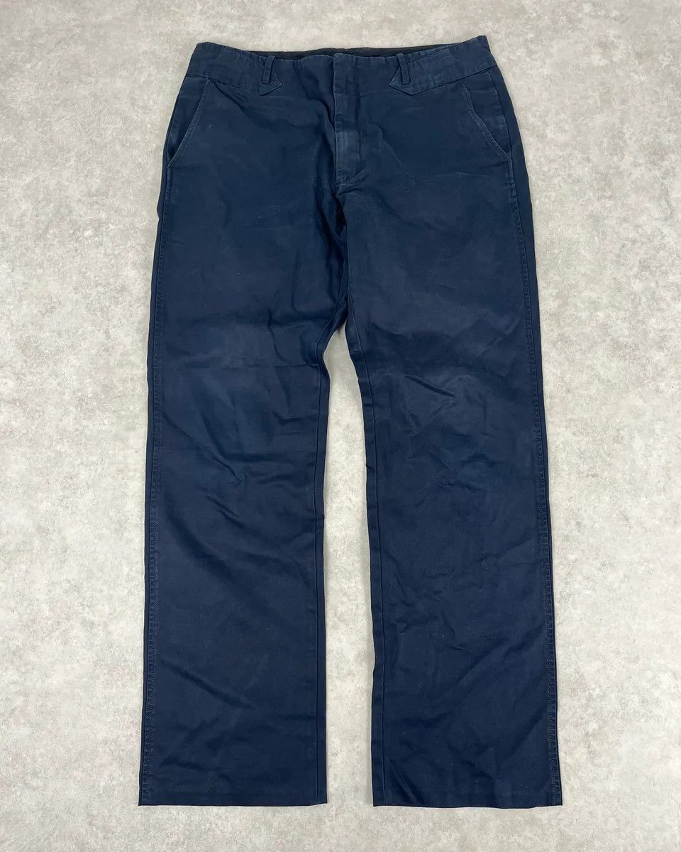 Maison Margiela SS2017 Maison Margiela Navy Casual Pants Size US 33 - 1 Thumbnail