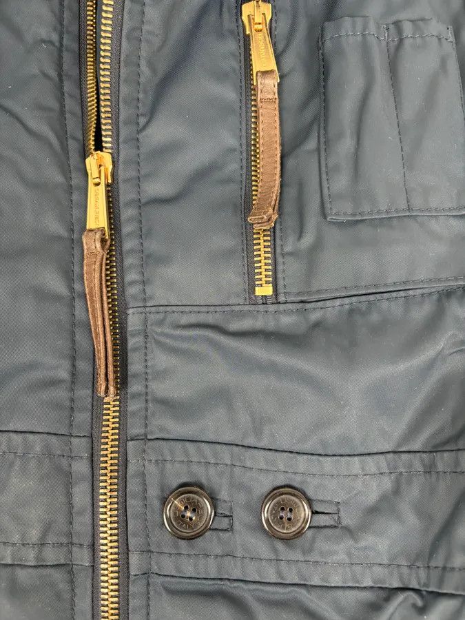 Dsquared2 AW2005 Dsquared2 Asymmetrical Navy Cargo Jacket Size US M / EU 48-50 / 2 - 10 Thumbnail