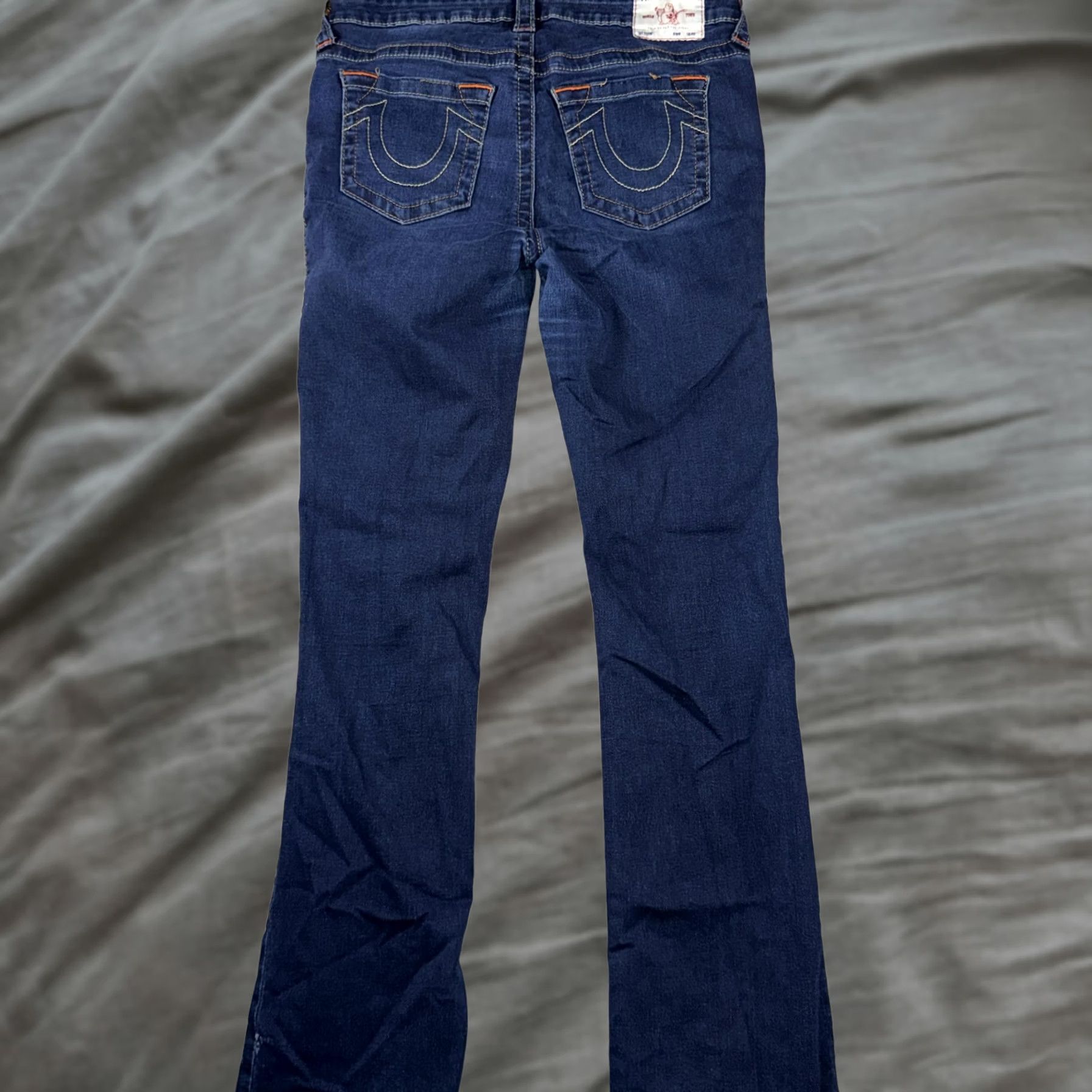 True Religion True Religion Jeans Womens 31 Blue Medium Wash Mid Rise Becca Bootcut Denim Size 24" / US 00 / IT 34 - 1 Thumbnail