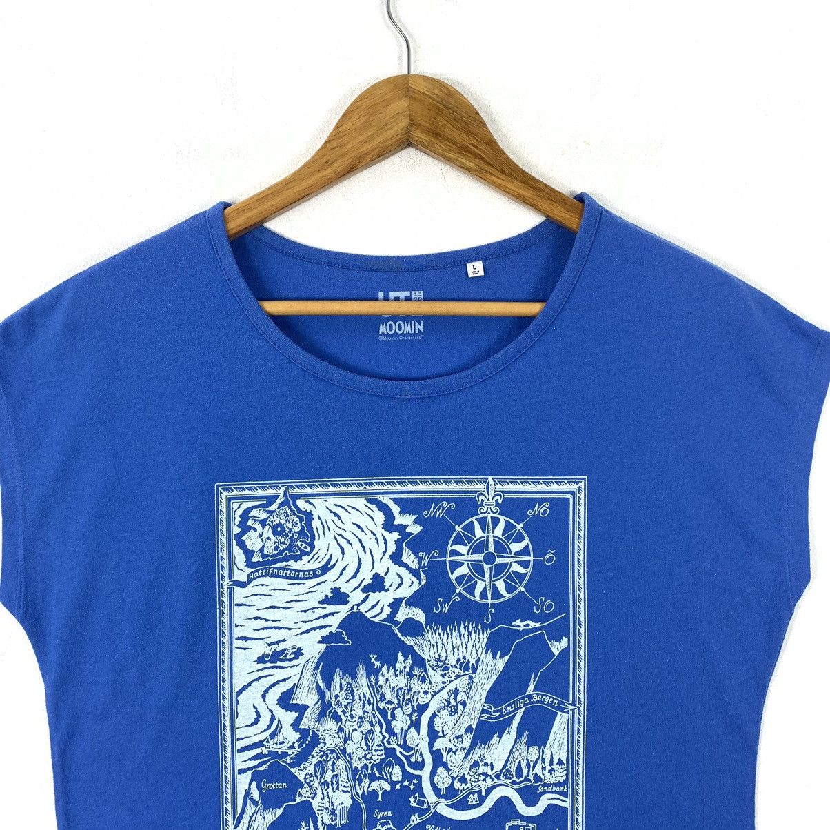 Anime × Cartoon Network MOOMIN CHARACTER cartoon women tee Size L / US 10 / IT 46 - 2 Thumbnail
