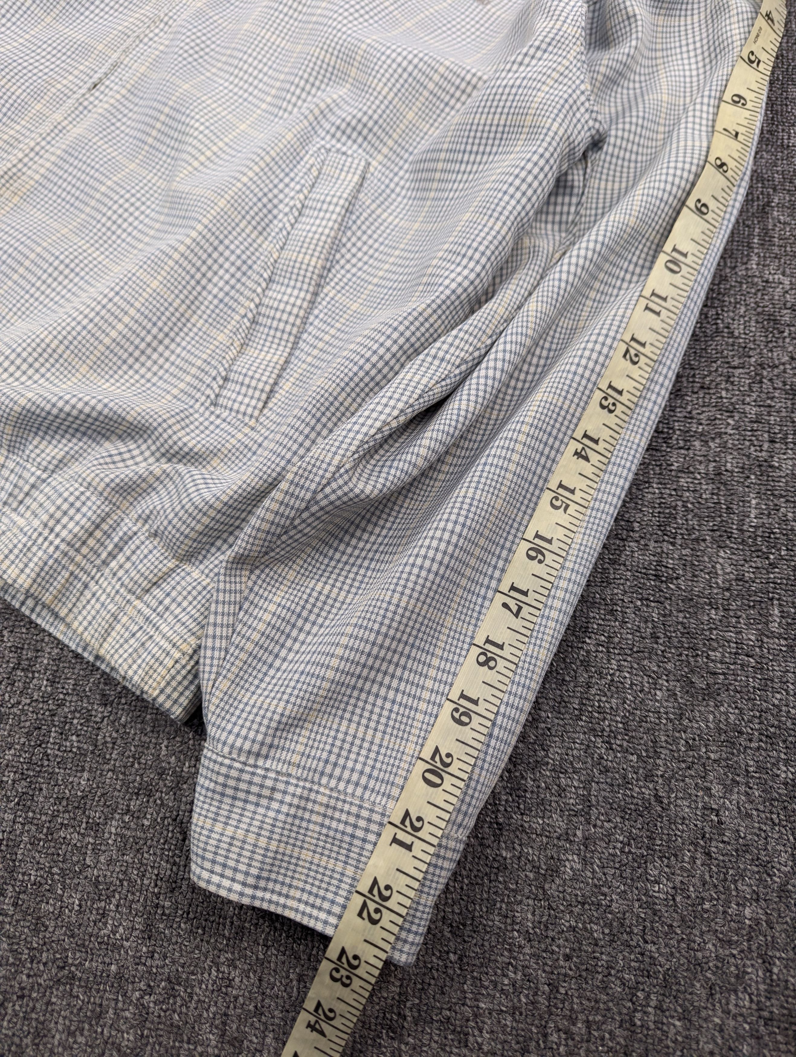 Japanese Brand × Vintage Vintage 90s Gianni Valentino Checkered Casual Light Jacket Size US M / EU 48-50 / 2 - 20 Thumbnail