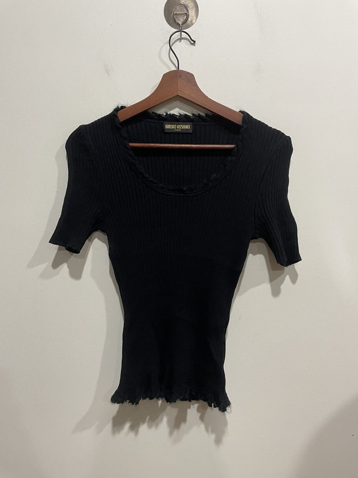 Hiroko Koshino Homme Hiroko Koshino Black knitted Size S / US 4 / IT 40 - 1 Thumbnail