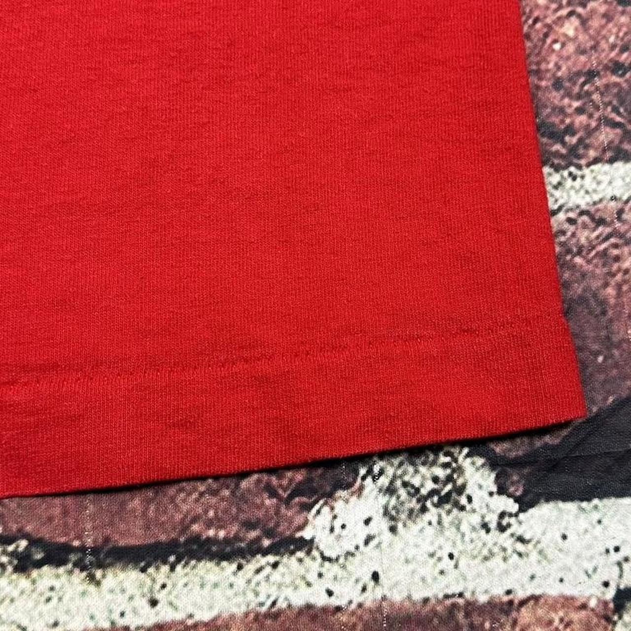 Other Vintage BVD Blank Red Pocket T-Shirt Single Stitch USA 90s Size US L / EU 52-54 / 3 - 6 Thumbnail