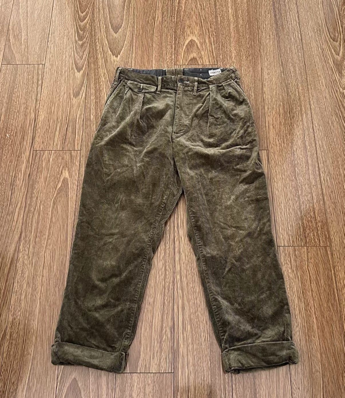 Journal Standard JOURNAL STANDARD HOMESTEAD Corduroy cropped pants Size US 30 / EU 46 - 1 Thumbnail