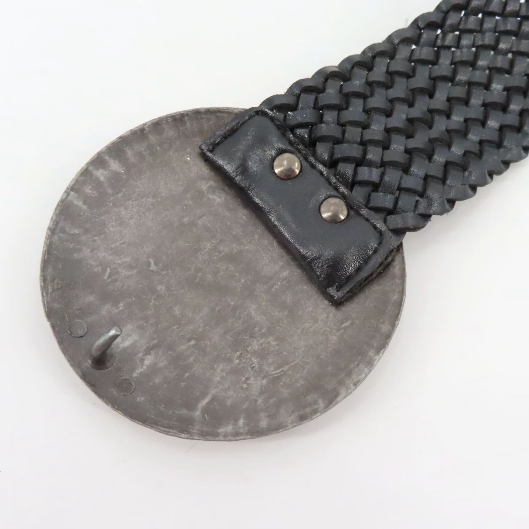 Vintage Vintage Black Faux Leather Braided One Size Fits Most Belt User: Vintage Black Faux Leather Braided One Size Fits Most Belt Size ONE SIZE - 4 Thumbnail