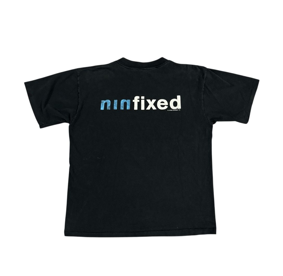 Band Tees Vintage 90s Nine Inch Nails Fixed Shirt Size US L / EU 52-54 / 3 - 4 Thumbnail