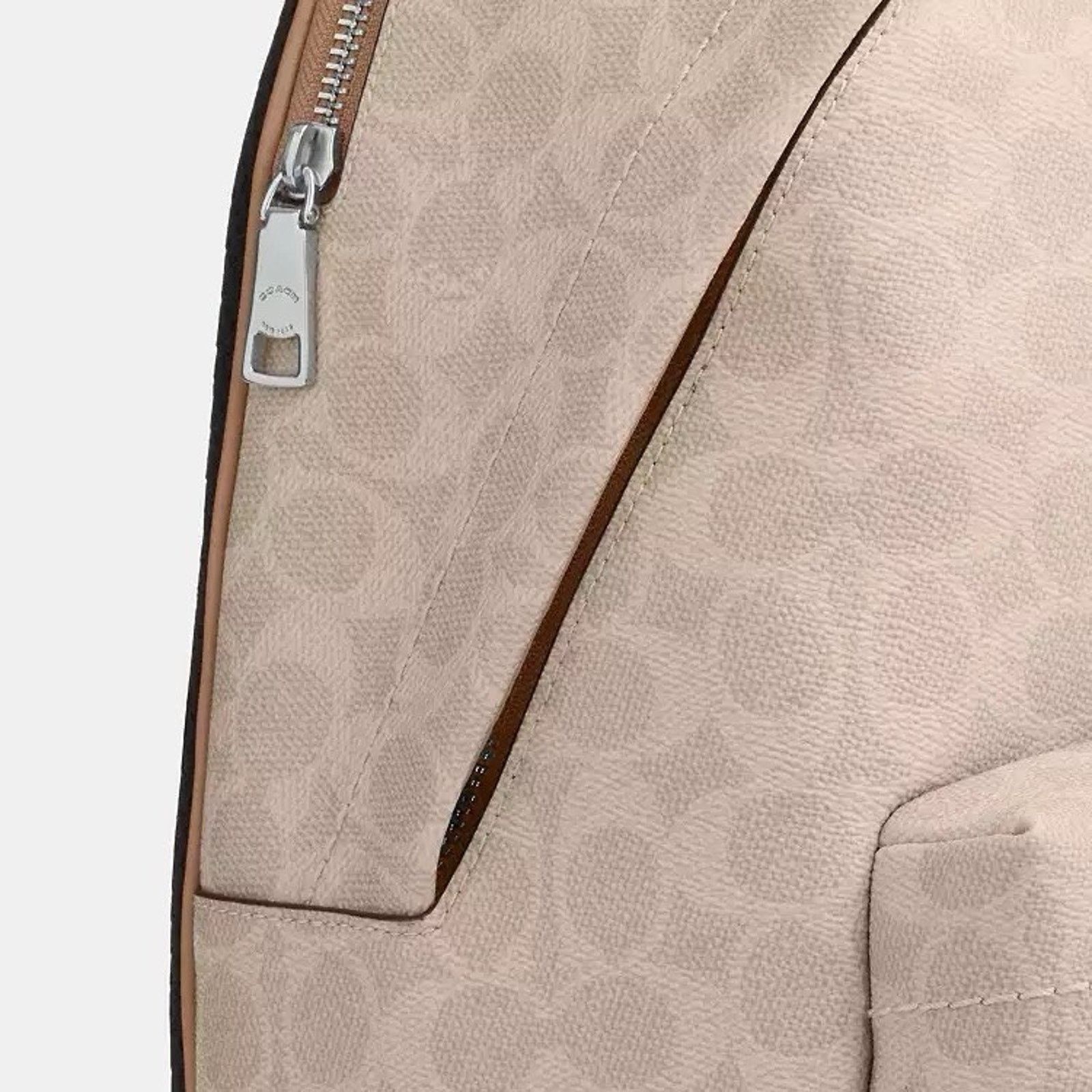 Coach NWT Coach Taylor Small Backpack CDW76 Silver/Sand/Taupe Size ONE SIZE - 13 Thumbnail