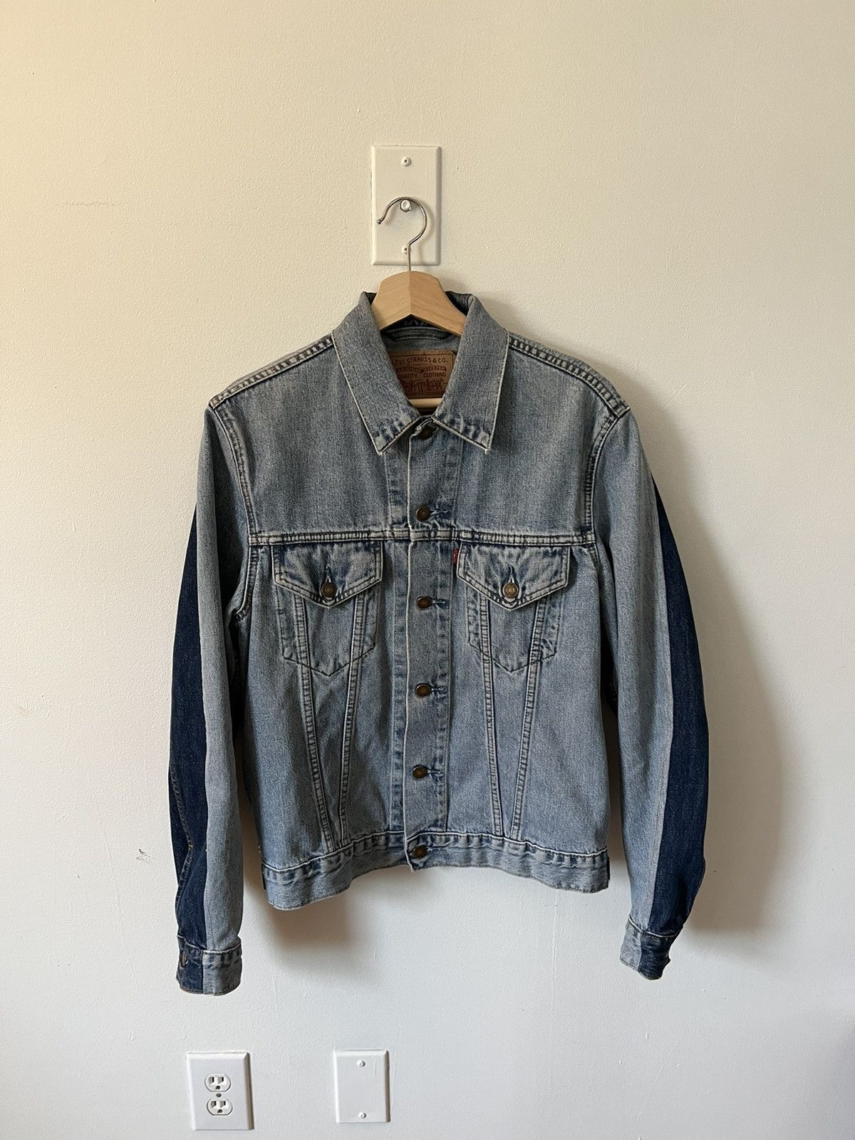 Bless × Maryam Nassir Zadeh BLESS Blue Maryam Nassir Zadeh Edition Denim Jacket Size L / US 10 / IT 46 - 1 Thumbnail