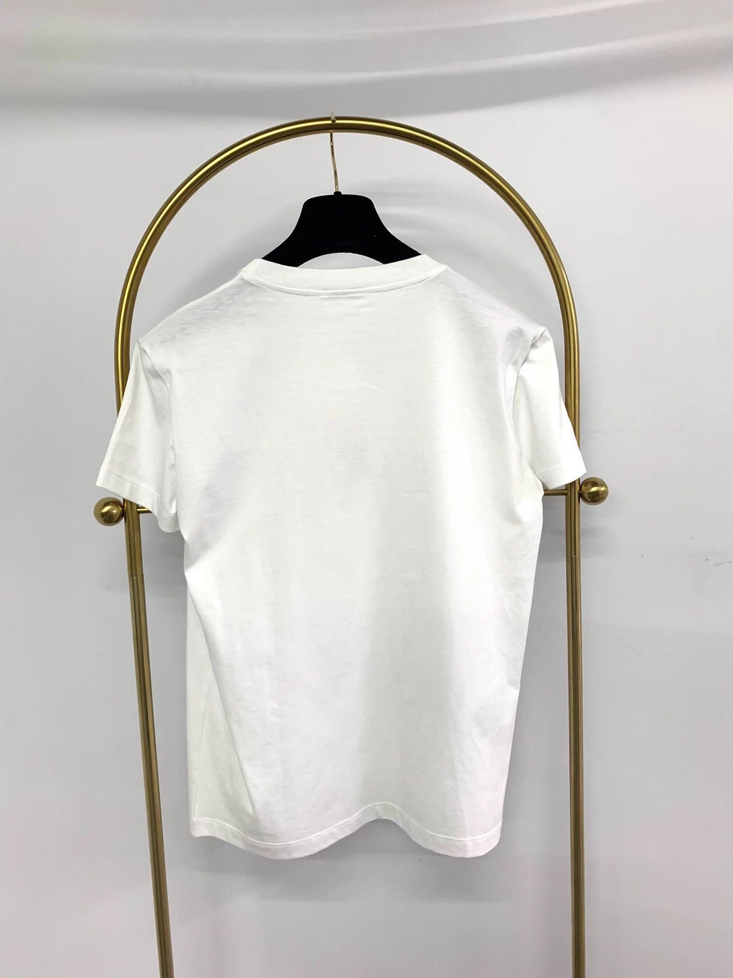 Miu Miu MIU MIU white print short-sleeve T-shirt S new Size S / US 4 / IT 40 - 3 Thumbnail