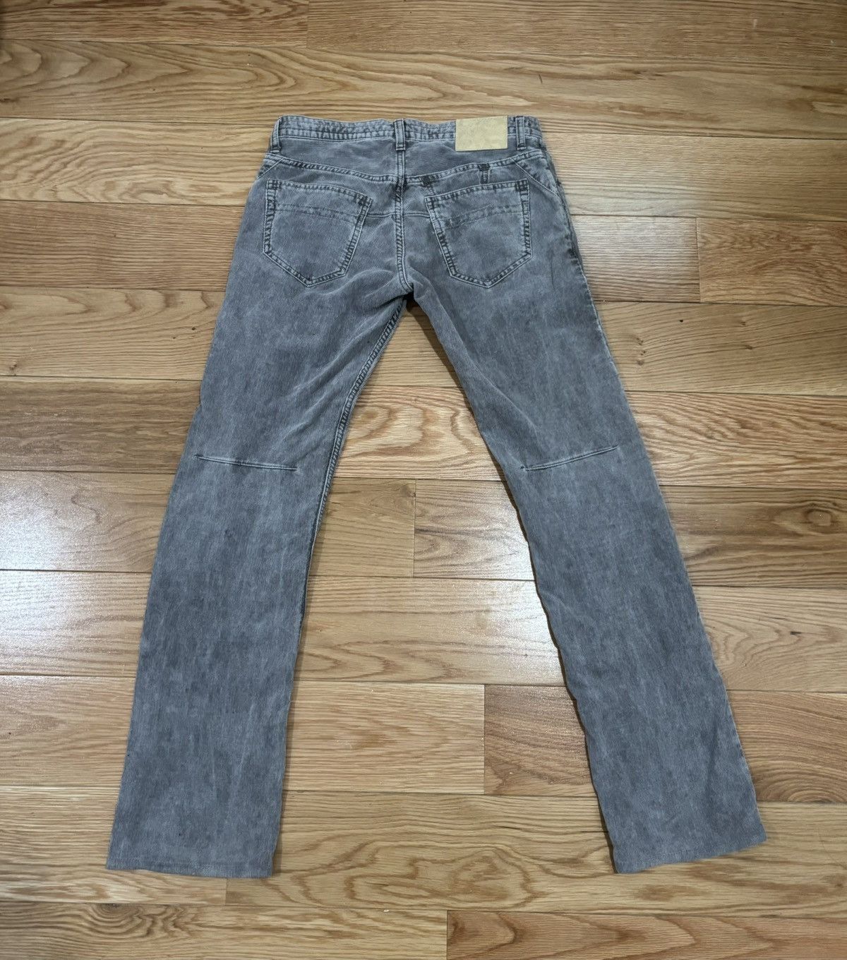 Number (N)ine number (n)ine Gray corduroy skinny pants Size US 29 - 2 Thumbnail