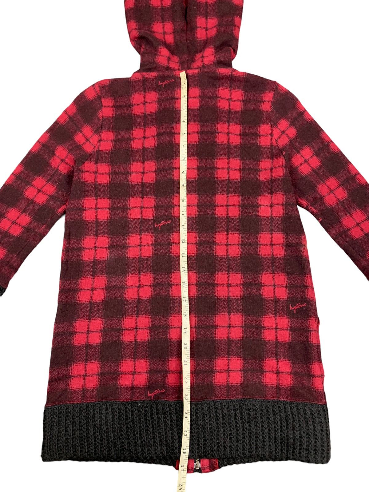 Hysteric Glamour Checkered Hoodie