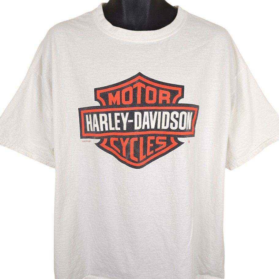 Harley Davidson Harley Davidson T Shirt Mens Size 2XL White Mother Road Size US XXL / EU 58 / 5 - 2 Thumbnail